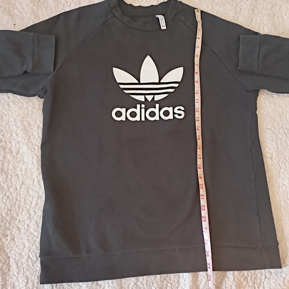 Adidas Original Men's Trefoil Warm up Crew Sweatshirt, Size L, Black - Picture 5 of 7